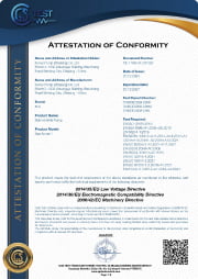 Подтверждение соответствия CE-1186-04-201222